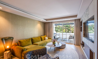 Appartement sophistiqué à vendre à quelques pas de la plage, situé à Puente Romano sur le Golden Mile à Marbella 49762 
