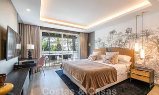 Appartement sophistiqué à vendre à quelques pas de la plage, situé à Puente Romano sur le Golden Mile à Marbella 49772 