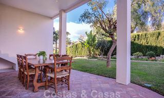 Villa de luxe espagnole à vendre avec architecture méditerranéenne située au cœur de la vallée du golf de Nueva Andalucia à Marbella 50662 