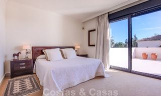 Villa de luxe espagnole à vendre avec architecture méditerranéenne située au cœur de la vallée du golf de Nueva Andalucia à Marbella 50666 
