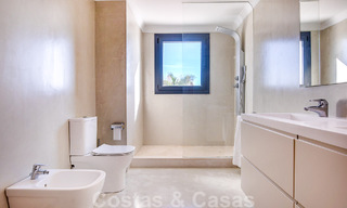Villa de luxe espagnole à vendre avec architecture méditerranéenne située au cœur de la vallée du golf de Nueva Andalucia à Marbella 50668 