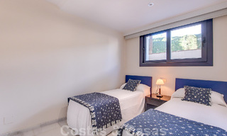 Villa de luxe espagnole à vendre avec architecture méditerranéenne située au cœur de la vallée du golf de Nueva Andalucia à Marbella 50672 