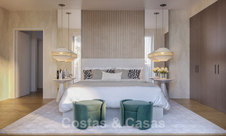 Villa neuve de luxe de style méditerranéen à vendre avec vue sur le terrain de golf au cœur de la vallée du golf de Nueva Andalucia 50680 