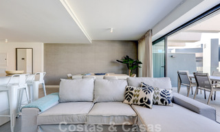 Appartement moderne de 3 chambres à coucher, prêt à être emménagé, à vendre dans un complexe golfique sur le nouveau Golden Mile, entre Marbella et Estepona 50812 