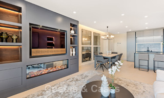 Appartement spacieux et élégant à vendre dans un complexe fermé sur une plage en front de mer avec vue sur la mer, sur le Nouveau Golden Mile de Marbella - Estepona 51311 