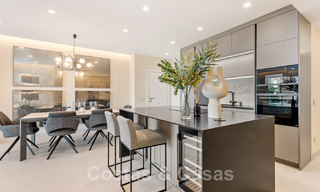 Appartement spacieux et élégant à vendre dans un complexe fermé sur une plage en front de mer avec vue sur la mer, sur le Nouveau Golden Mile de Marbella - Estepona 51332 