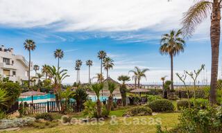 Appartement spacieux et élégant à vendre dans un complexe fermé sur une plage en front de mer avec vue sur la mer, sur le Nouveau Golden Mile de Marbella - Estepona 51333 