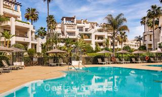 Appartement spacieux et élégant à vendre dans un complexe fermé sur une plage en front de mer avec vue sur la mer, sur le Nouveau Golden Mile de Marbella - Estepona 51339 