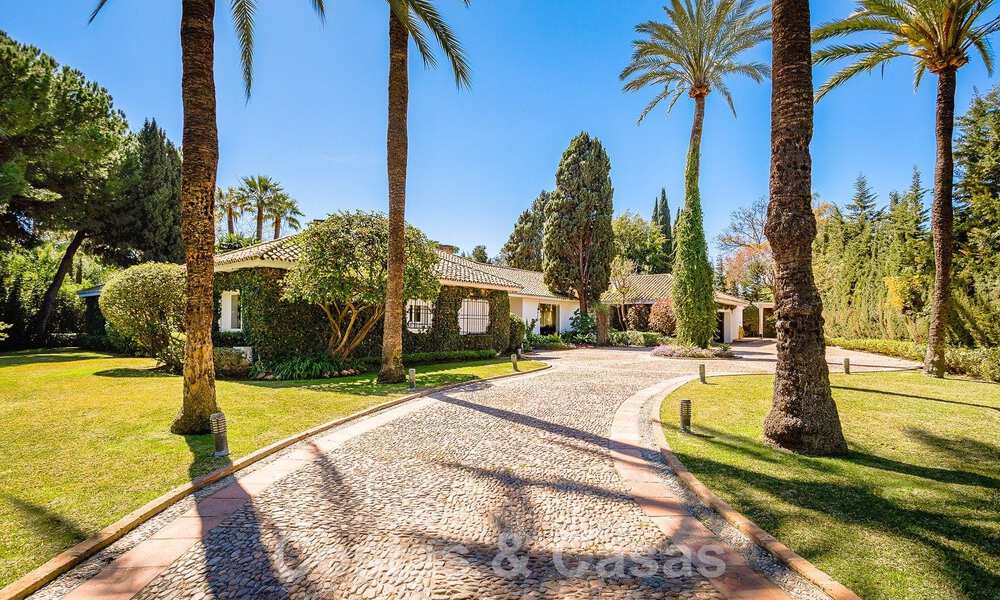 Villa de luxe indépendante de style méditerranéen à vendre à deux pas de la plage et des commodités dans la prestigieuse Guadalmina Baja à Marbella 51277