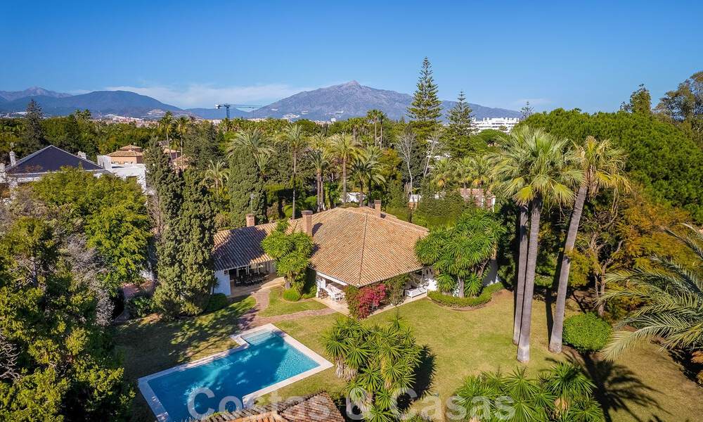 Villa de luxe indépendante de style méditerranéen à vendre à deux pas de la plage et des commodités dans la prestigieuse Guadalmina Baja à Marbella 51281