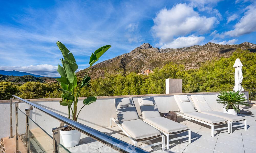 Spacieuse maison à vendre avec vue spectaculaire sur la mer, à Sierra Blanca sur le Golden Mile de Marbella 51126