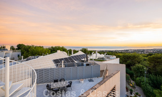 Spacieuse maison à vendre avec vue spectaculaire sur la mer, à Sierra Blanca sur le Golden Mile de Marbella 51129 