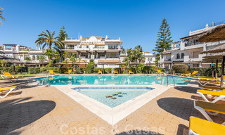 Appartement de 3 chambres à vendre dans un complexe fermé en bord de mer à quelques pas de la plage à San Pedro, Marbella 51179 