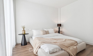 Nouvelle villa de luxe à vendre avec un style architectural contemporain située dans une communauté sécurisée de Nueva Andalucia, Marbella 782509 