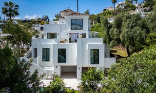 Nouvelle villa de luxe à vendre avec un style architectural contemporain située dans une communauté sécurisée de Nueva Andalucia, Marbella 782532 