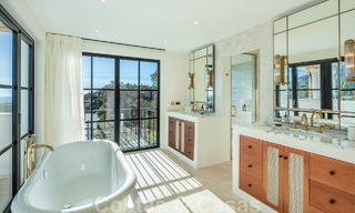 Sublime villa méditerranéenne de luxe avec logement d’invités et vue imprenable sur la mer à vendre à El Madroñal, Marbella - Benahavis 51521 