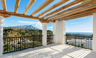 Sublime villa méditerranéenne de luxe avec logement d’invités et vue imprenable sur la mer à vendre à El Madroñal, Marbella - Benahavis 51522 