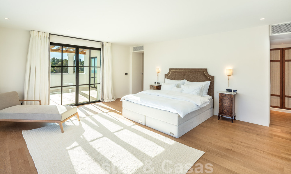 Sublime villa méditerranéenne de luxe avec logement d’invités et vue imprenable sur la mer à vendre à El Madroñal, Marbella - Benahavis 51524
