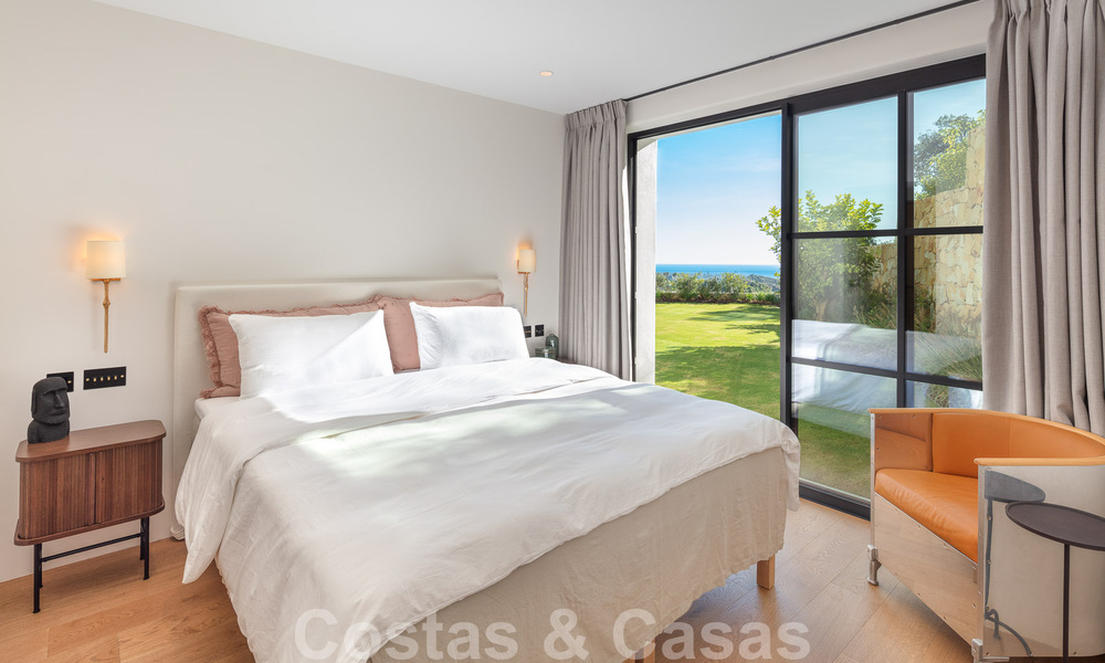 Sublime villa méditerranéenne de luxe avec logement d’invités et vue imprenable sur la mer à vendre à El Madroñal, Marbella - Benahavis 51527