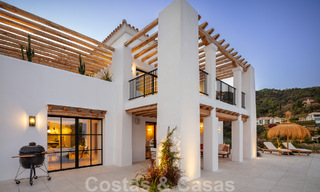 Sublime villa méditerranéenne de luxe avec logement d’invités et vue imprenable sur la mer à vendre à El Madroñal, Marbella - Benahavis 51533 