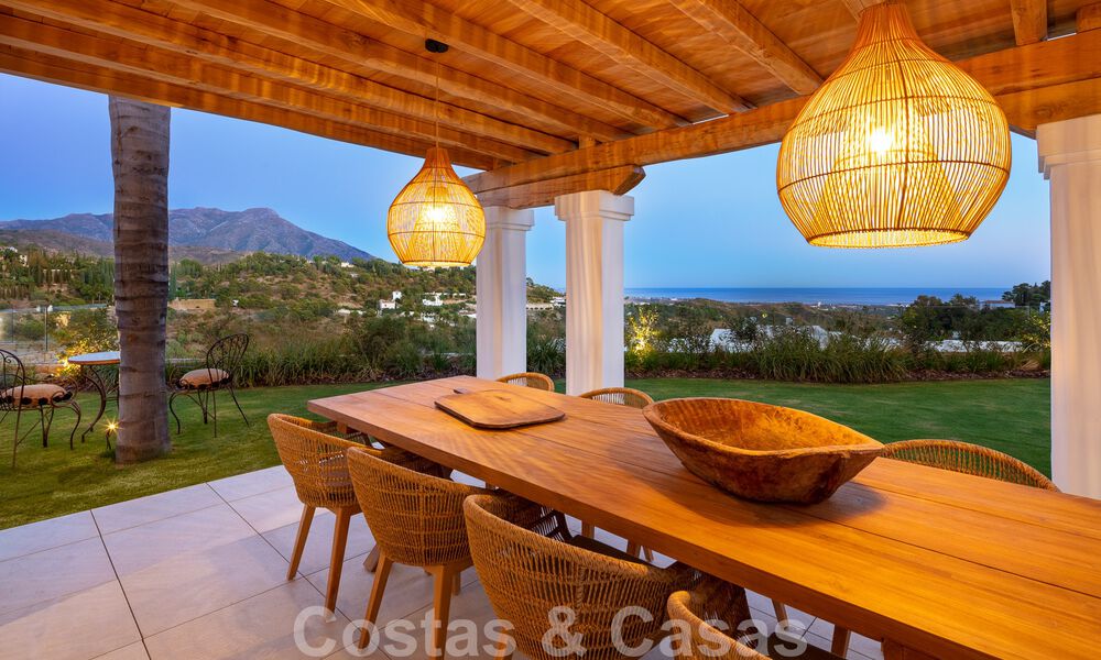 Sublime villa méditerranéenne de luxe avec logement d’invités et vue imprenable sur la mer à vendre à El Madroñal, Marbella - Benahavis 51534