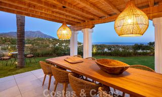 Sublime villa méditerranéenne de luxe avec logement d’invités et vue imprenable sur la mer à vendre à El Madroñal, Marbella - Benahavis 51534 