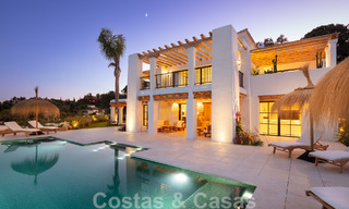 Sublime villa méditerranéenne de luxe avec logement d’invités et vue imprenable sur la mer à vendre à El Madroñal, Marbella - Benahavis 51535 