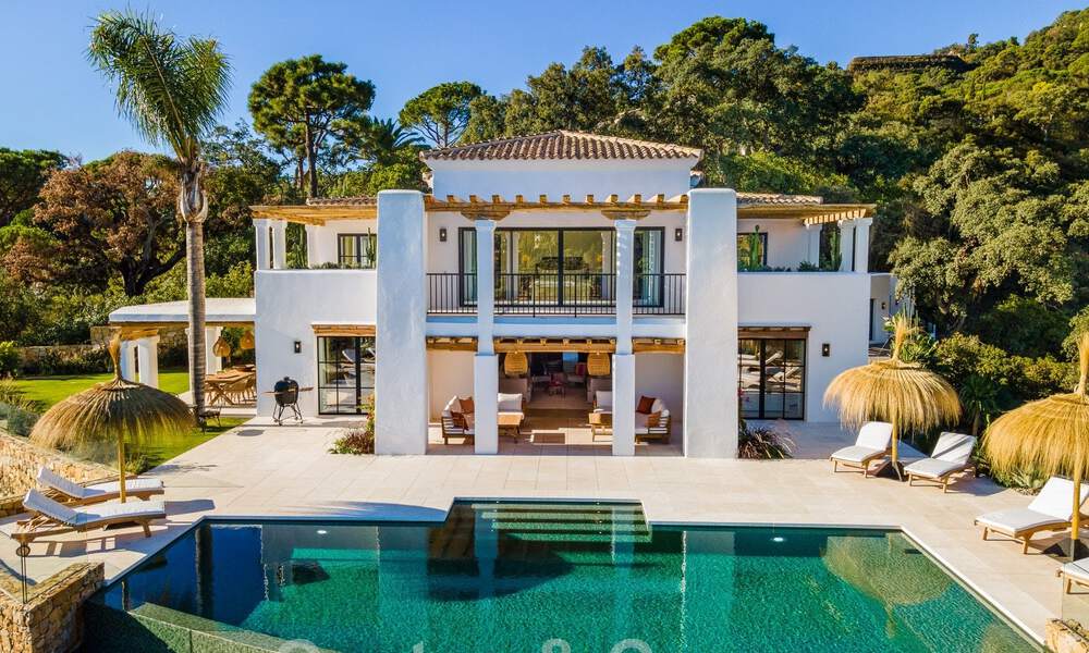 Sublime villa méditerranéenne de luxe avec logement d’invités et vue imprenable sur la mer à vendre à El Madroñal, Marbella - Benahavis 51543