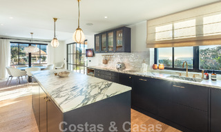 Sublime villa méditerranéenne de luxe avec logement d’invités et vue imprenable sur la mer à vendre à El Madroñal, Marbella - Benahavis 51544 