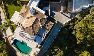 Sublime villa méditerranéenne de luxe avec logement d’invités et vue imprenable sur la mer à vendre à El Madroñal, Marbella - Benahavis 51546 