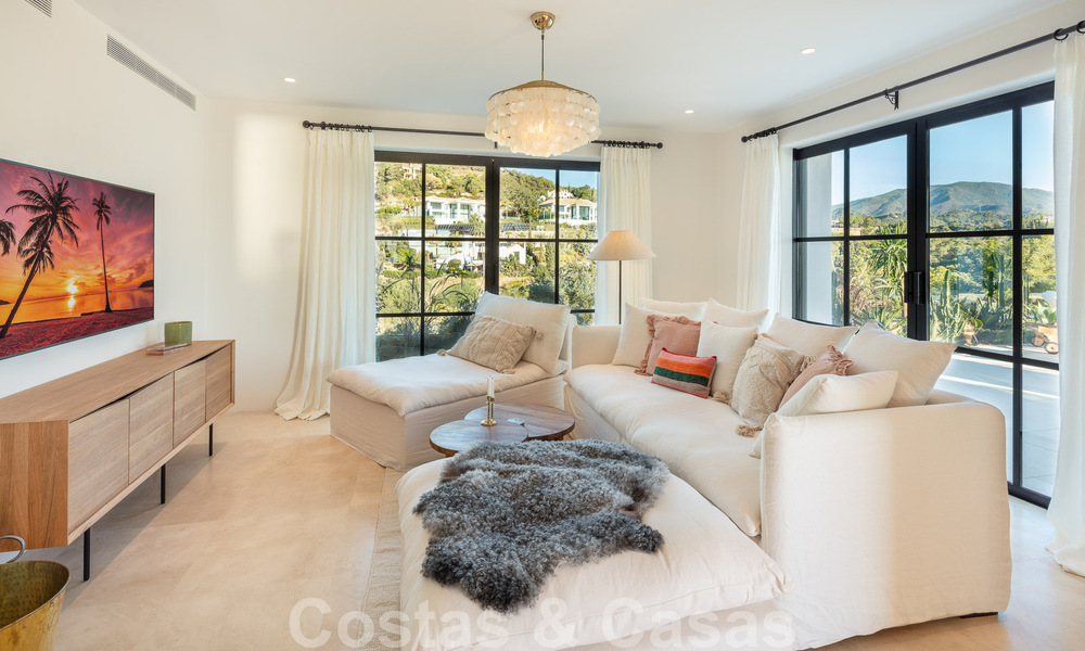 Sublime villa méditerranéenne de luxe avec logement d’invités et vue imprenable sur la mer à vendre à El Madroñal, Marbella - Benahavis 51549