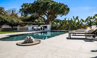 Luxueuse villa andalouse avec vue partielle sur la mer à vendre, à l'est du centre de Marbella 52394 