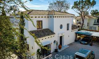 Luxueuse villa andalouse avec vue partielle sur la mer à vendre, à l'est du centre de Marbella 52397 