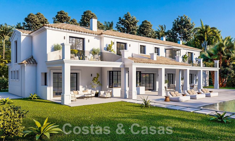 Terrain + projet de villa de luxe à vendre dans une urbanisation calme à proximité de la plage à Guadalmina Baja, Marbella 52607