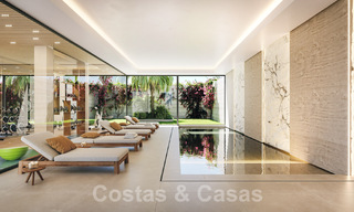 Terrain + projet de construction exclusif à vendre pour une impressionnante villa design, à distance de marche du Golf La Quinta à Benahavis - Marbella 52628 