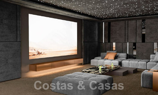 Terrain + projet de construction exclusif à vendre pour une impressionnante villa design, à distance de marche du Golf La Quinta à Benahavis - Marbella 52638 