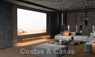 Terrain + projet de construction exclusif à vendre pour une impressionnante villa design, à distance de marche du Golf La Quinta à Benahavis - Marbella 52638 