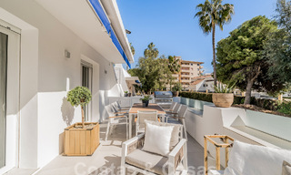 Appartement entièrement rénové dans un complexe fermé à quelques pas de Puerto Banus, Marbella 52699 