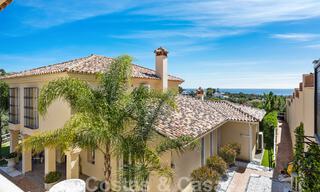 Villa traditionnelle de luxe à vendre avec vue imprenable à la frontière de Marbella et Mijas 51714 