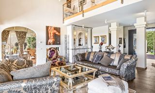 Villa traditionnelle de luxe à vendre avec vue imprenable à la frontière de Marbella et Mijas 51719 