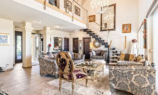 Villa traditionnelle de luxe à vendre avec vue imprenable à la frontière de Marbella et Mijas 51720 