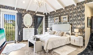 Villa traditionnelle de luxe à vendre avec vue imprenable à la frontière de Marbella et Mijas 51733 