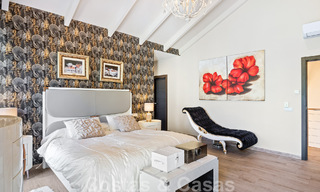 Villa traditionnelle de luxe à vendre avec vue imprenable à la frontière de Marbella et Mijas 51734 