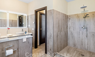 Villa traditionnelle de luxe à vendre avec vue imprenable à la frontière de Marbella et Mijas 51739 