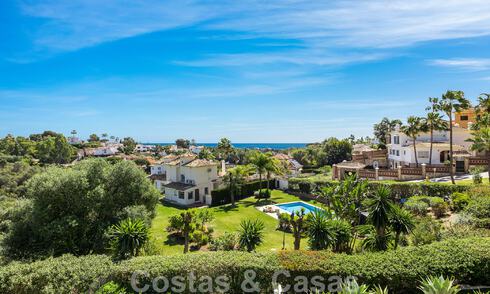 Villa traditionnelle de luxe à vendre avec vue imprenable à la frontière de Marbella et Mijas 51743