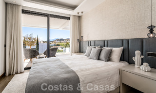 Villa moderne de luxe à vendre dans la communauté protégée de la vallée du golf de Nueva Andalucia, Marbella 53502 