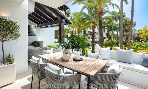 Luxueux appartement rénové de 3 chambres à vendre à Puente Romano sur le Golden Mile, Marbella 51770
