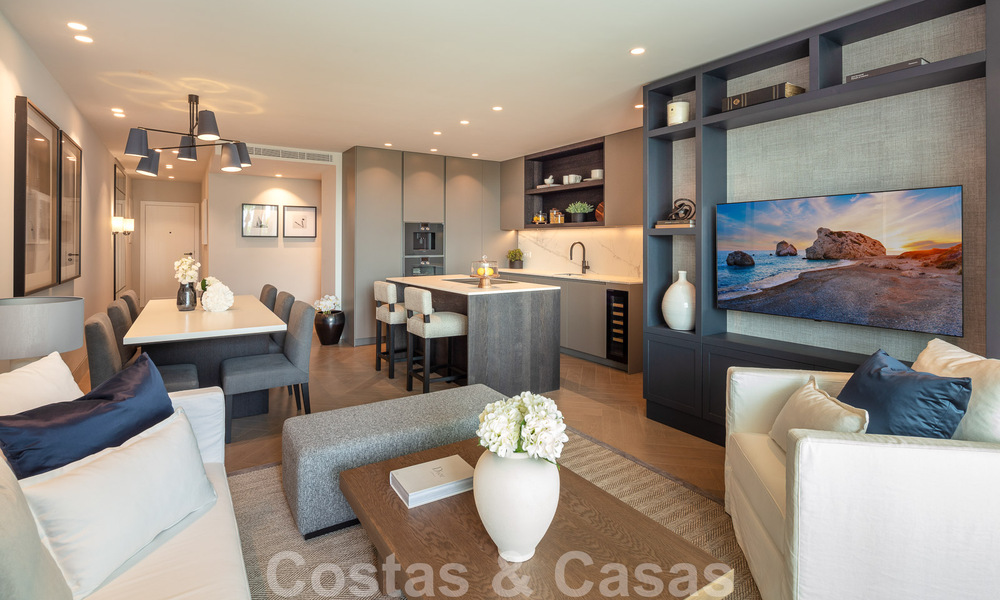 Luxueux appartement rénové de 3 chambres à vendre à Puente Romano sur le Golden Mile, Marbella 51776