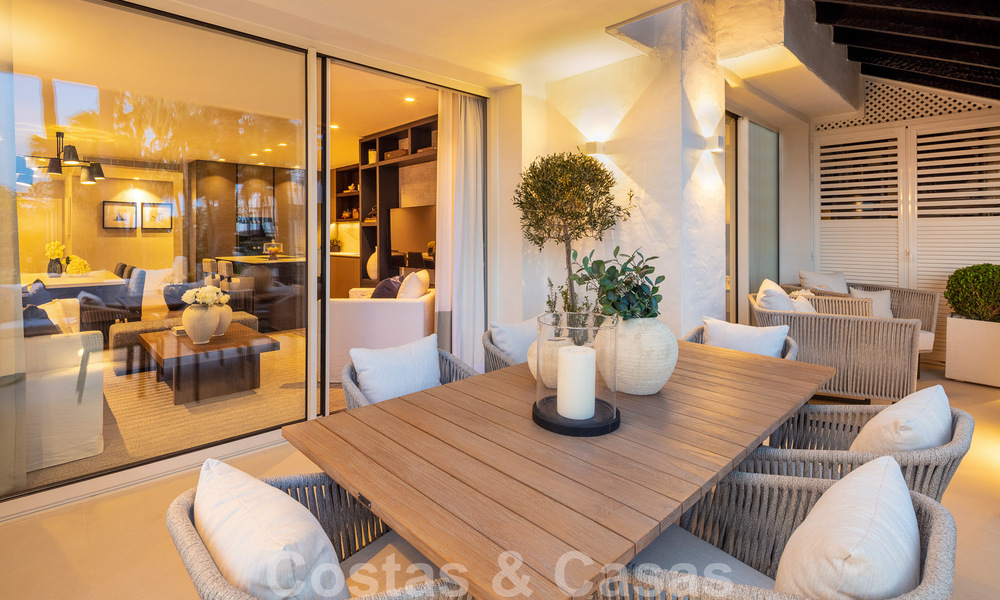 Luxueux appartement rénové de 3 chambres à vendre à Puente Romano sur le Golden Mile, Marbella 51779