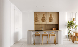 Maison rénovée en exclusivité, au bord de la plage, avec vue imprenable sur la mer, à l'est de Marbella 52027 